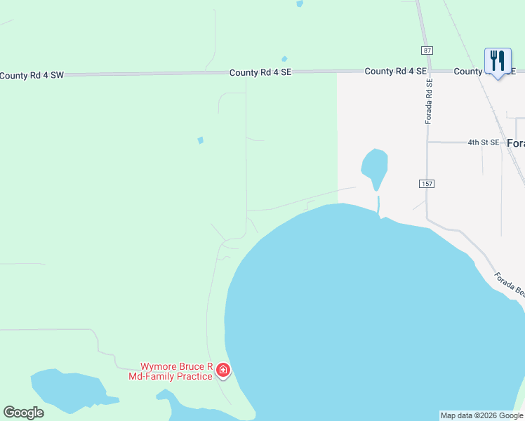 map of restaurants, bars, coffee shops, grocery stores, and more near 460 Yanda Drive Southeast in Alexandria