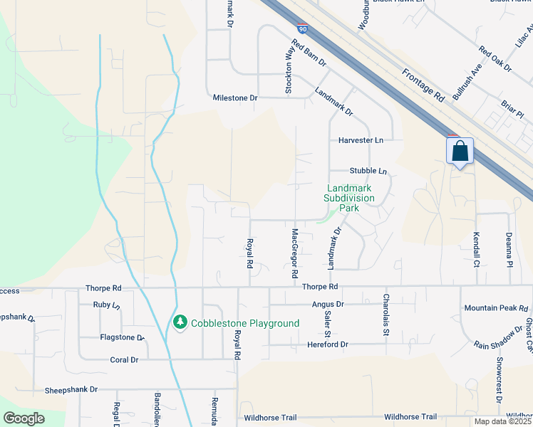 map of restaurants, bars, coffee shops, grocery stores, and more near 1825 Mactavish Lane in Belgrade