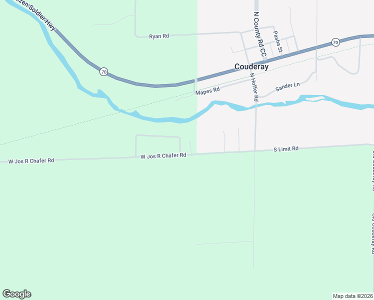 map of restaurants, bars, coffee shops, grocery stores, and more near 12412 West Jos R Chafer Road in Couderay