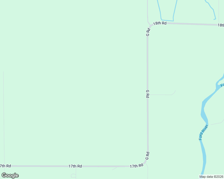 map of restaurants, bars, coffee shops, grocery stores, and more near 6718-6798 G Road in Escanaba