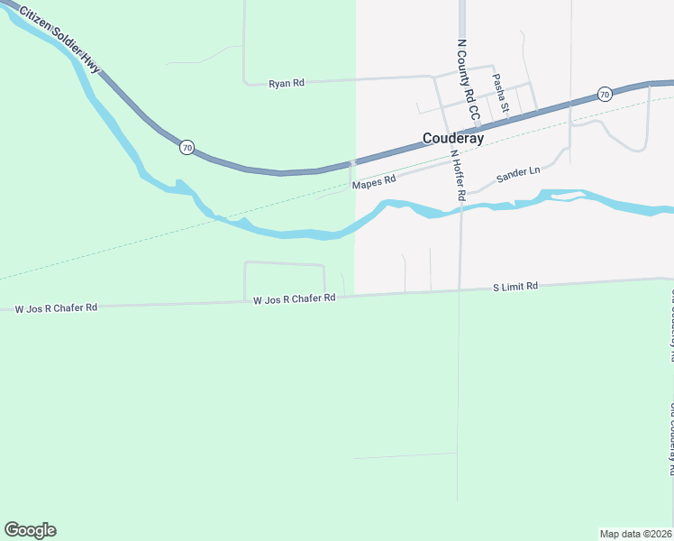 map of restaurants, bars, coffee shops, grocery stores, and more near 12412 West Jos R Chafer Road in Couderay