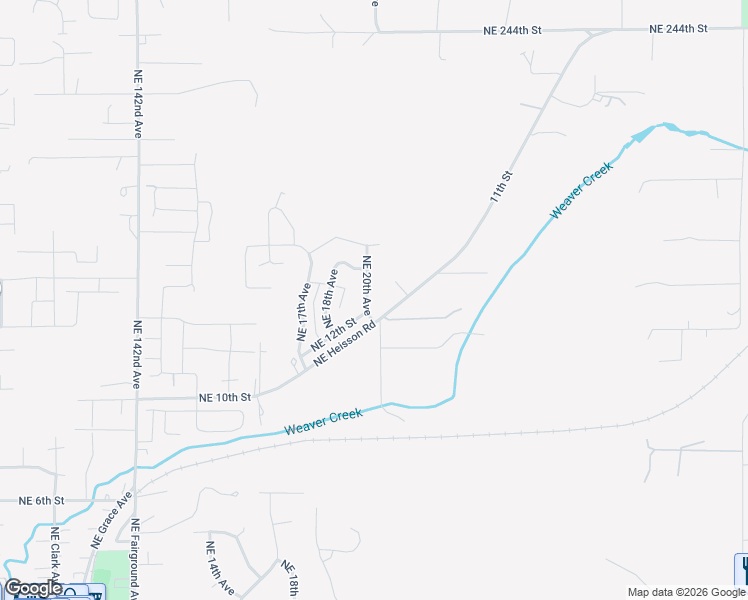 map of restaurants, bars, coffee shops, grocery stores, and more near 1307 Northeast 20th Avenue in Battle Ground