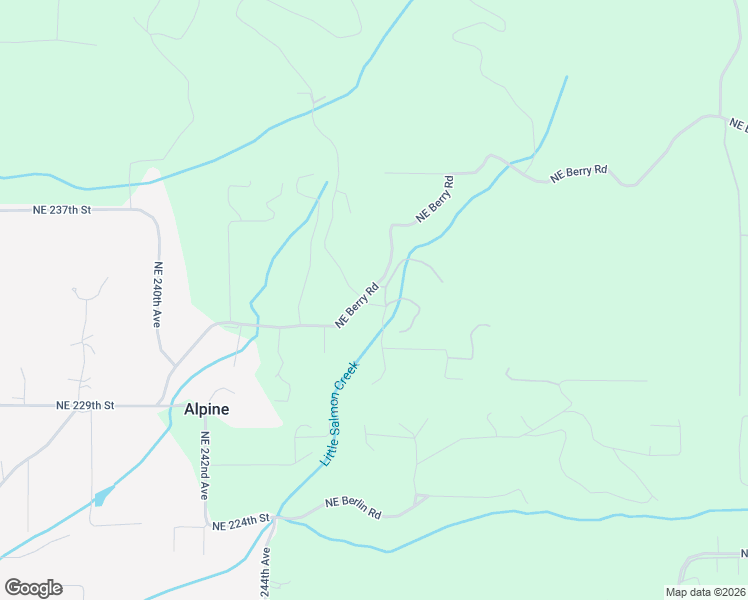 map of restaurants, bars, coffee shops, grocery stores, and more near 24831 Northeast Berry Road in Battle Ground
