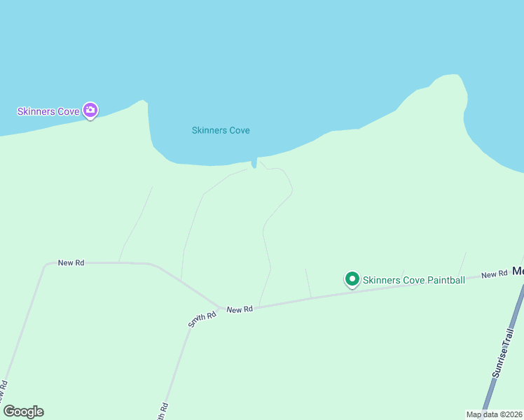 map of restaurants, bars, coffee shops, grocery stores, and more near 95 Skinners Cove East Road in River John