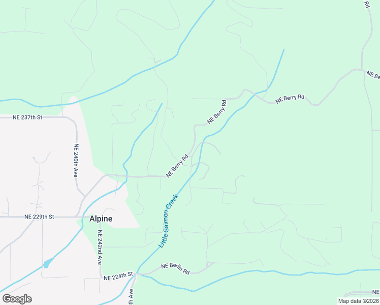 map of restaurants, bars, coffee shops, grocery stores, and more near 24831 Northeast Berry Road in Battle Ground