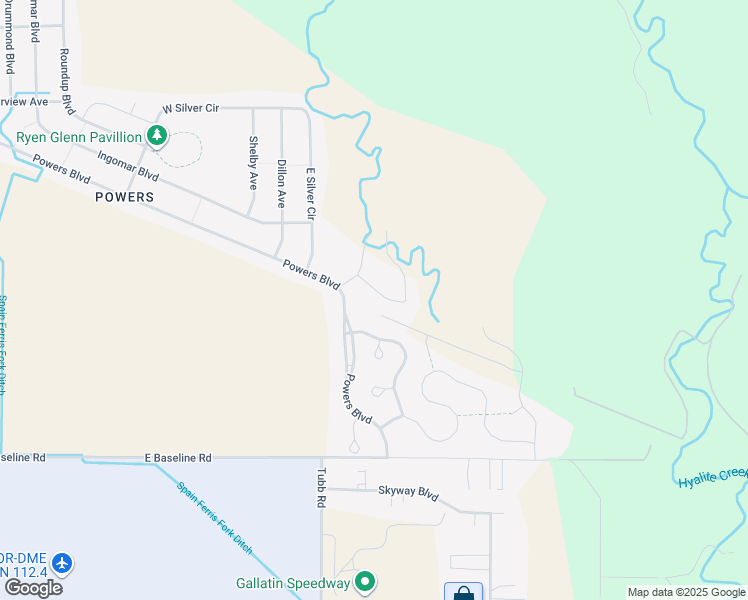 map of restaurants, bars, coffee shops, grocery stores, and more near 1108 Powers Boulevard in Belgrade