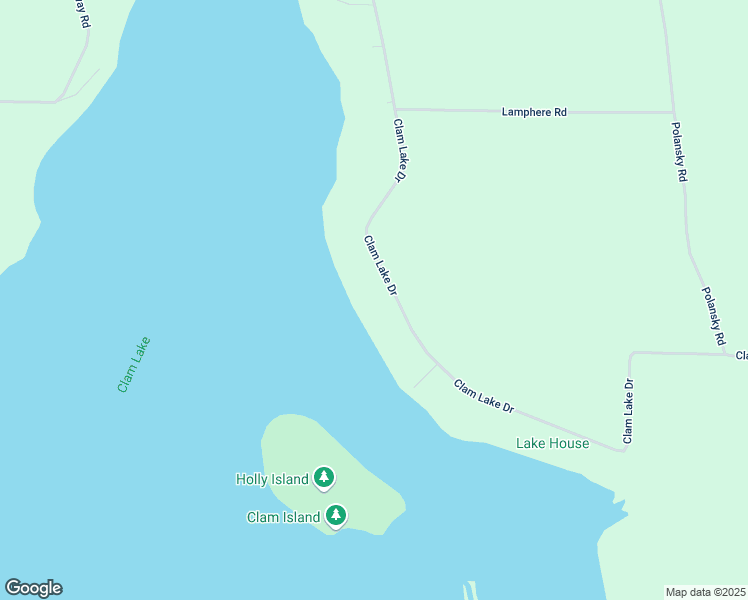 map of restaurants, bars, coffee shops, grocery stores, and more near 24271 Clam Lake Drive in Siren