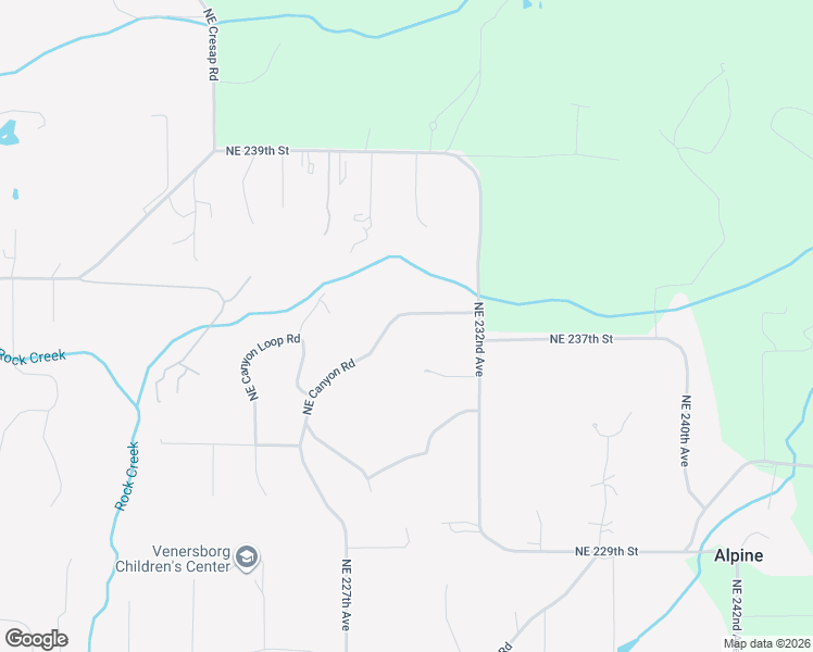 map of restaurants, bars, coffee shops, grocery stores, and more near 23720 Northeast Canyon Road in Battle Ground