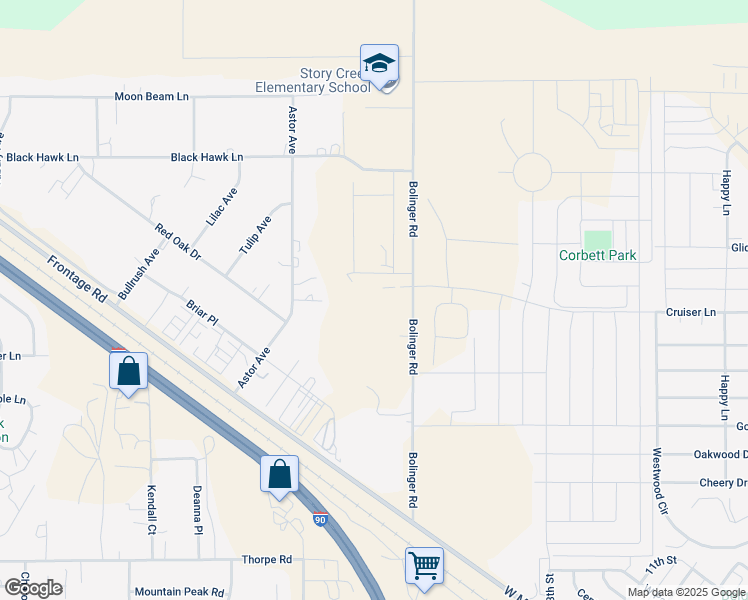 map of restaurants, bars, coffee shops, grocery stores, and more near 385 Bolinger Road in Belgrade