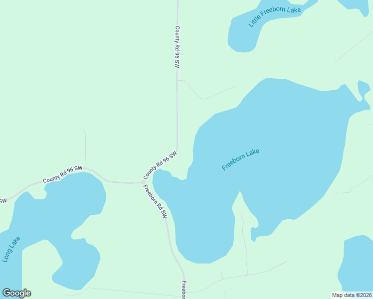 map of restaurants, bars, coffee shops, grocery stores, and more near 16980 County Road 96 Southwest in Kensington