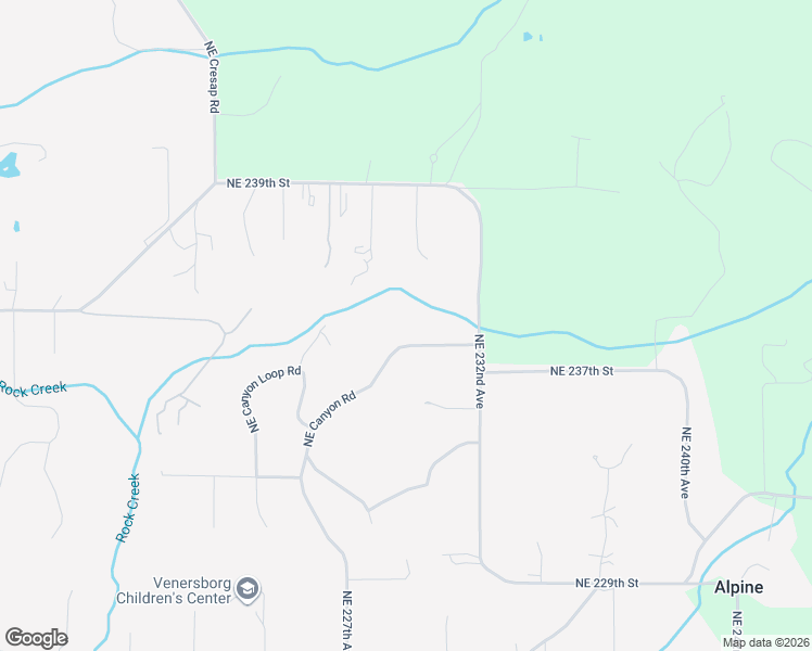 map of restaurants, bars, coffee shops, grocery stores, and more near 23720 Northeast Canyon Road in Battle Ground
