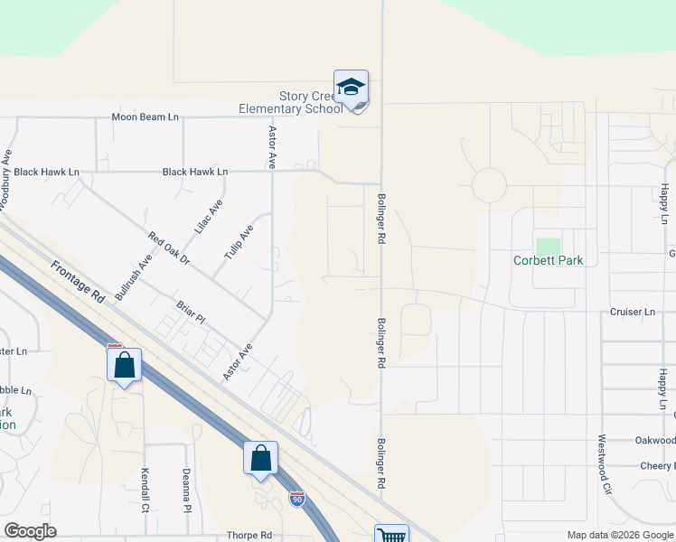map of restaurants, bars, coffee shops, grocery stores, and more near 385 Bolinger Road in Belgrade