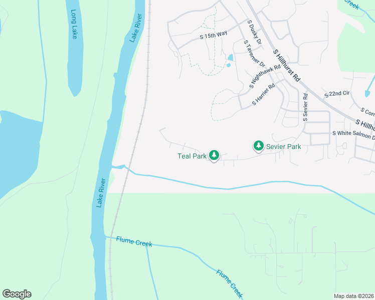 map of restaurants, bars, coffee shops, grocery stores, and more near 2602 South 11th Court in Ridgefield