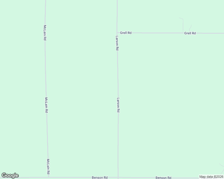 map of restaurants, bars, coffee shops, grocery stores, and more near 24219 Larson Road in Grantsburg