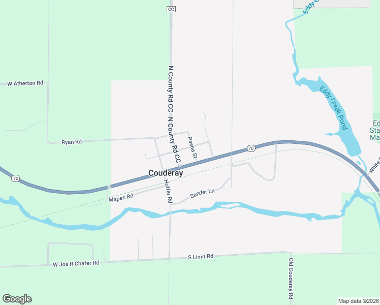 map of restaurants, bars, coffee shops, grocery stores, and more near 4465 Pasha Street in Couderay