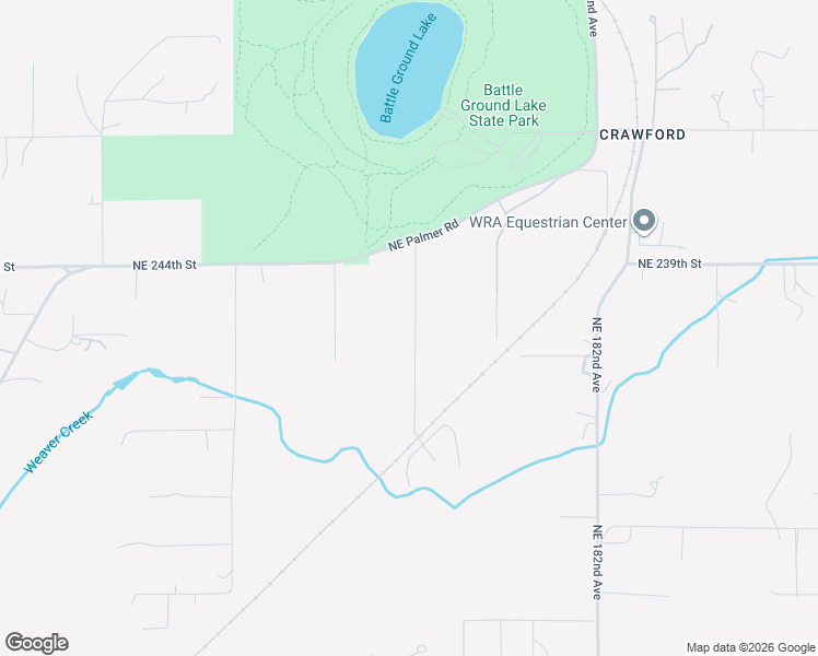 map of restaurants, bars, coffee shops, grocery stores, and more near NE 174th Ct in Battle Ground