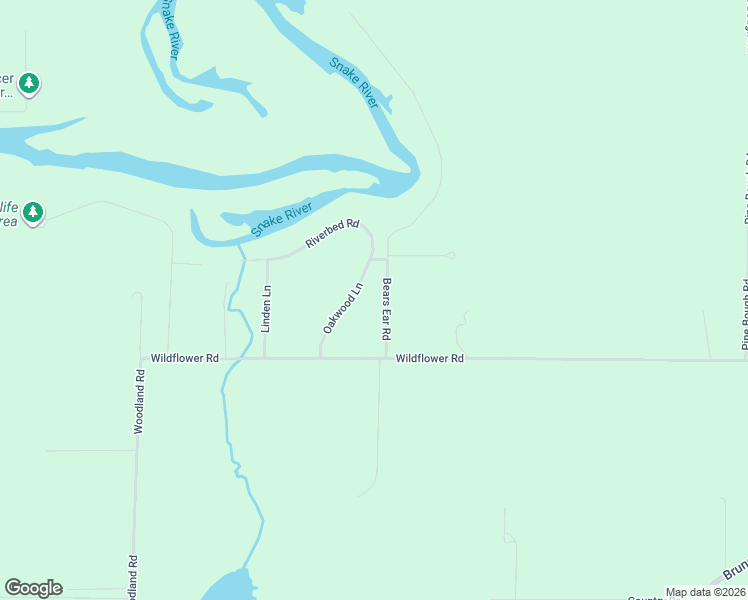 map of restaurants, bars, coffee shops, grocery stores, and more near 9237 Bears Ear Road in Pine City