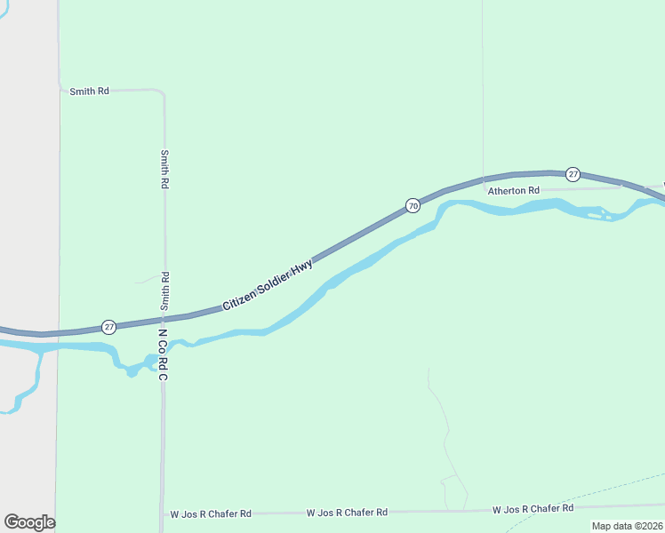 map of restaurants, bars, coffee shops, grocery stores, and more near 13045 State Road 70 in Couderay