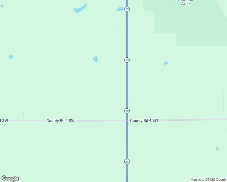 map of restaurants, bars, coffee shops, grocery stores, and more near 10096 Minnesota 29 in Alexandria