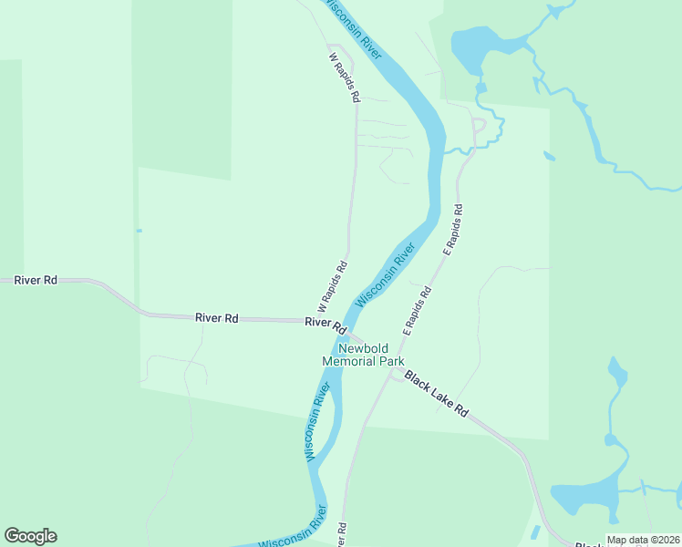 map of restaurants, bars, coffee shops, grocery stores, and more near 6838 West Rapids Road in Lake Tomahawk