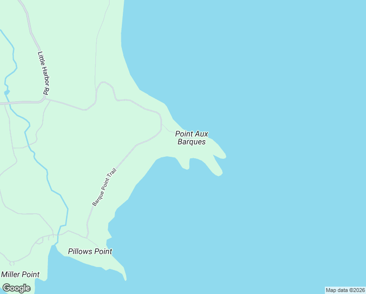 map of restaurants, bars, coffee shops, grocery stores, and more near South Barque Point Trail in Manistique