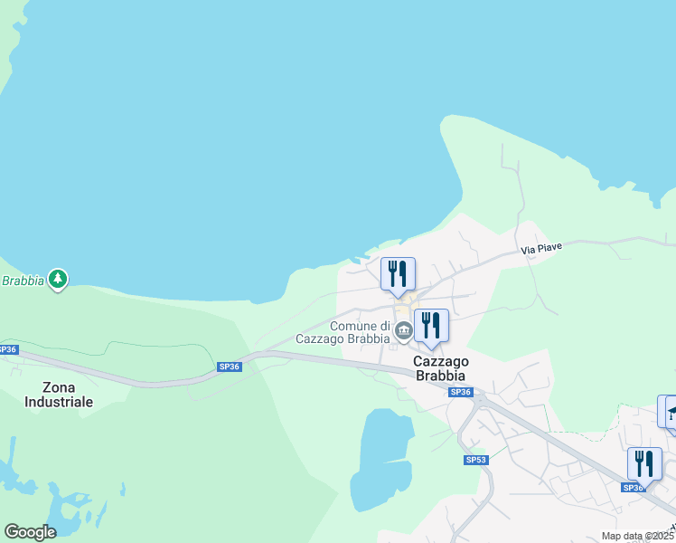 map of restaurants, bars, coffee shops, grocery stores, and more near in Province of Varese