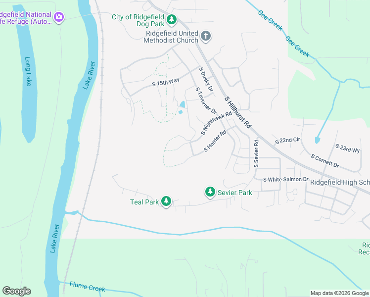 map of restaurants, bars, coffee shops, grocery stores, and more near 1561 South Nighthawk Road in Ridgefield