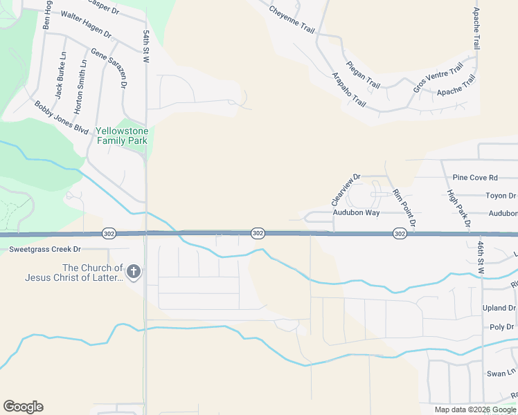 map of restaurants, bars, coffee shops, grocery stores, and more near 4839-5117 Rimrock Rd in Billings