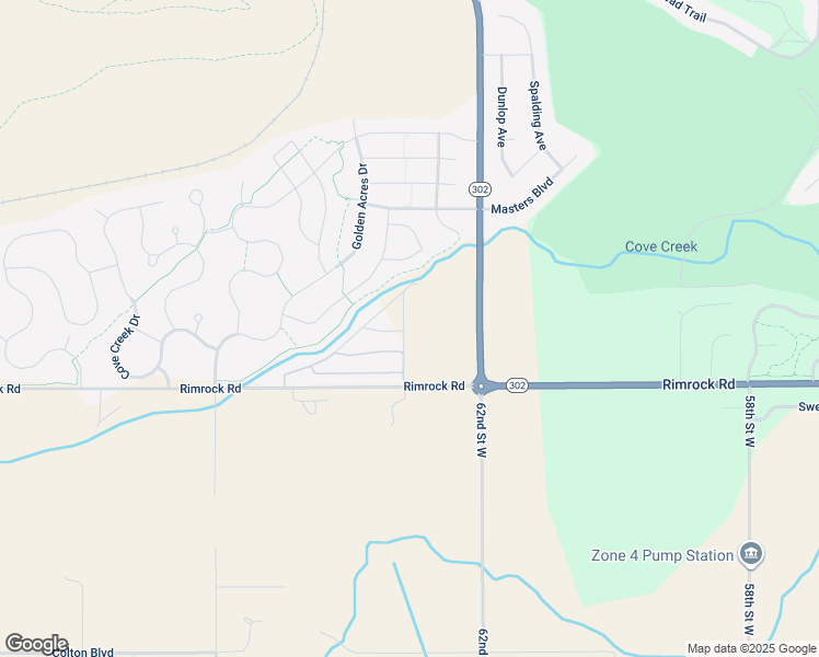 map of restaurants, bars, coffee shops, grocery stores, and more near Rimrock Road in Billings
