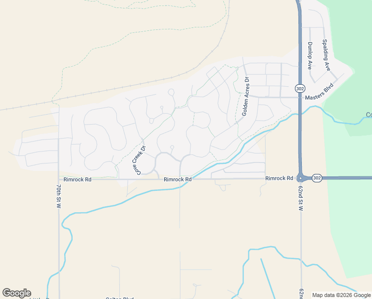 map of restaurants, bars, coffee shops, grocery stores, and more near 3015 Cove Creek Cir in Billings