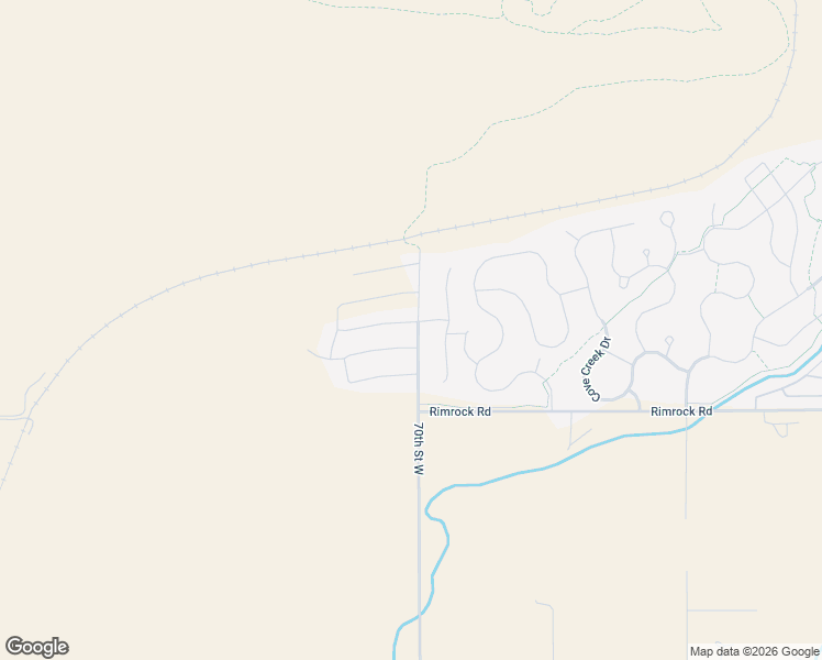 map of restaurants, bars, coffee shops, grocery stores, and more near 2480 70th Street West in Billings