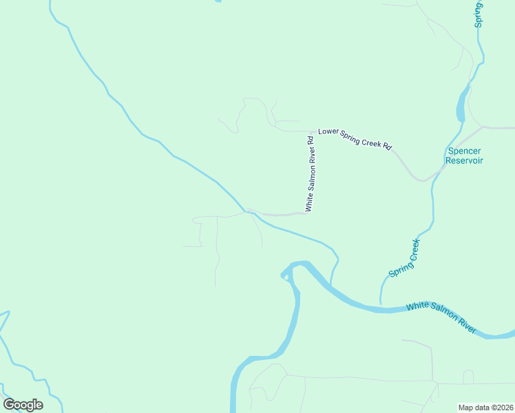 map of restaurants, bars, coffee shops, grocery stores, and more near Northeast Green Street in White Salmon