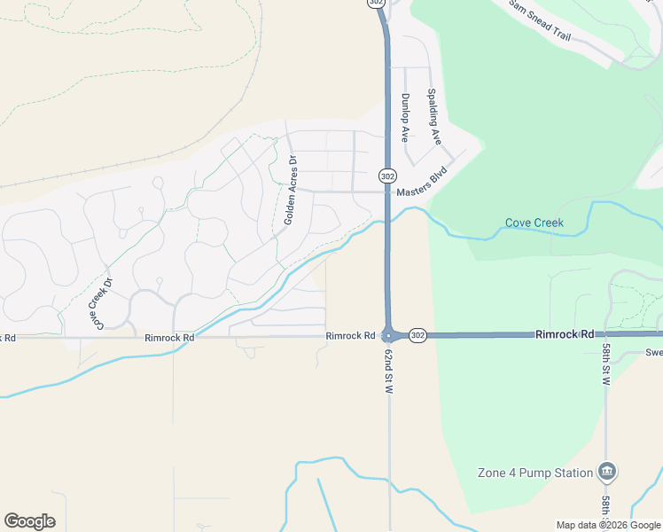 map of restaurants, bars, coffee shops, grocery stores, and more near 3105 Golden Acres Drive in Billings