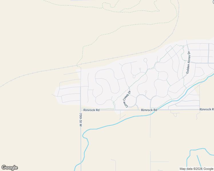 map of restaurants, bars, coffee shops, grocery stores, and more near 6841 Copper Ridge Loop in Billings