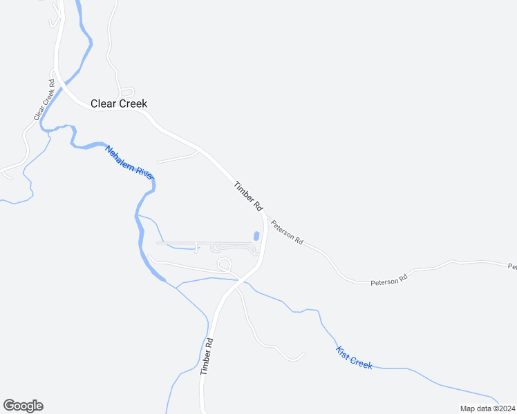map of restaurants, bars, coffee shops, grocery stores, and more near Timber Road in Vernonia
