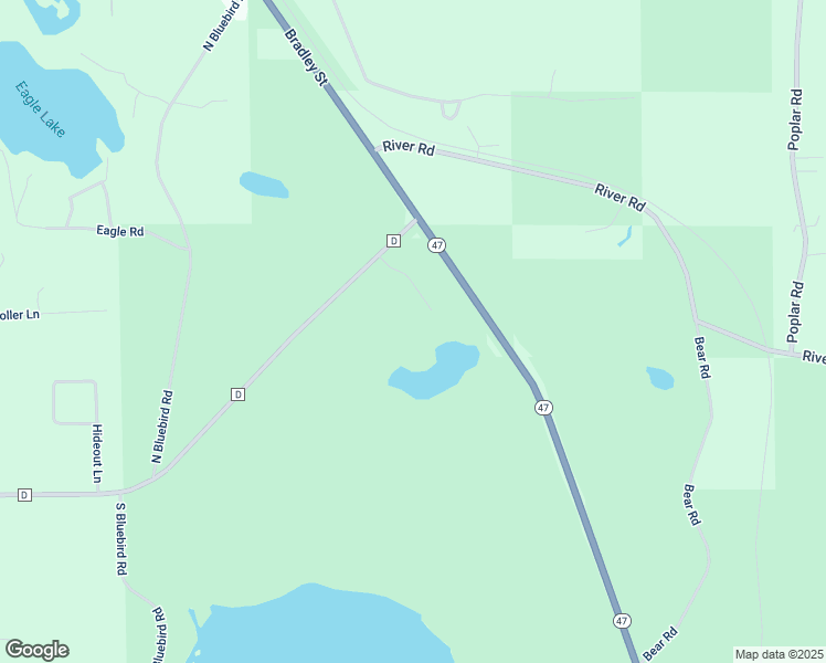 map of restaurants, bars, coffee shops, grocery stores, and more near 7751 County D in Lake Tomahawk