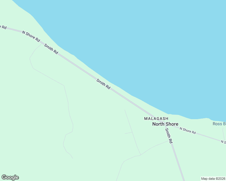map of restaurants, bars, coffee shops, grocery stores, and more near North Shore Road in Upper Malagash