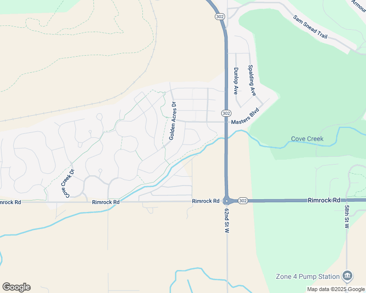 map of restaurants, bars, coffee shops, grocery stores, and more near 3105 Golden Acres Drive in Billings