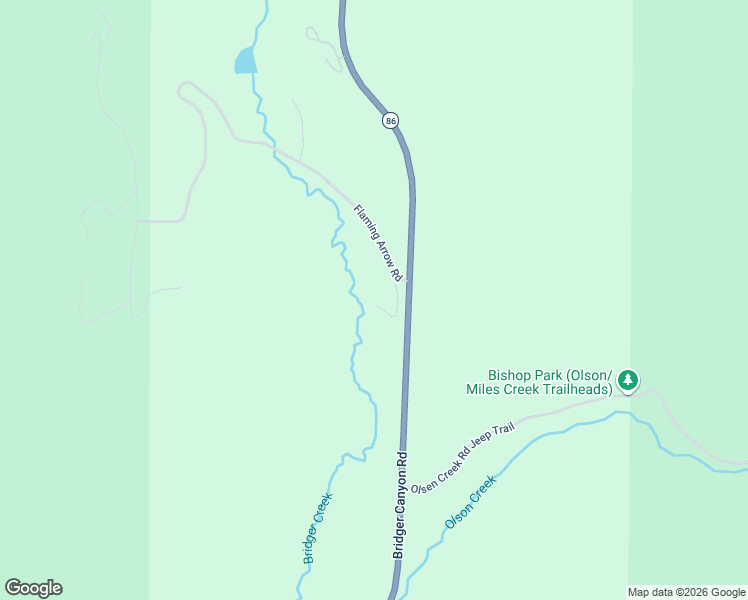 map of restaurants, bars, coffee shops, grocery stores, and more near 14200 Flaming Arrow Road in Bozeman