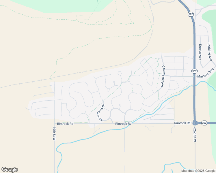 map of restaurants, bars, coffee shops, grocery stores, and more near 3117 East Copper Ridge Loop in Billings
