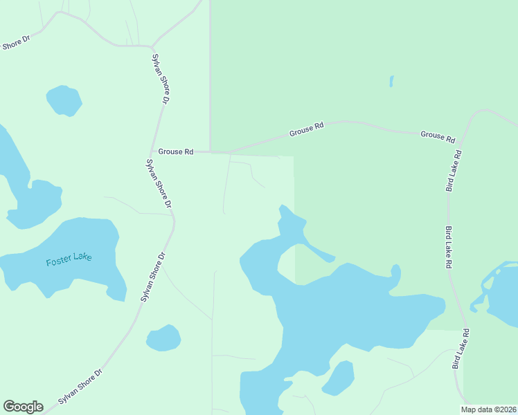 map of restaurants, bars, coffee shops, grocery stores, and more near 6950 Partridge Road in Lake Tomahawk