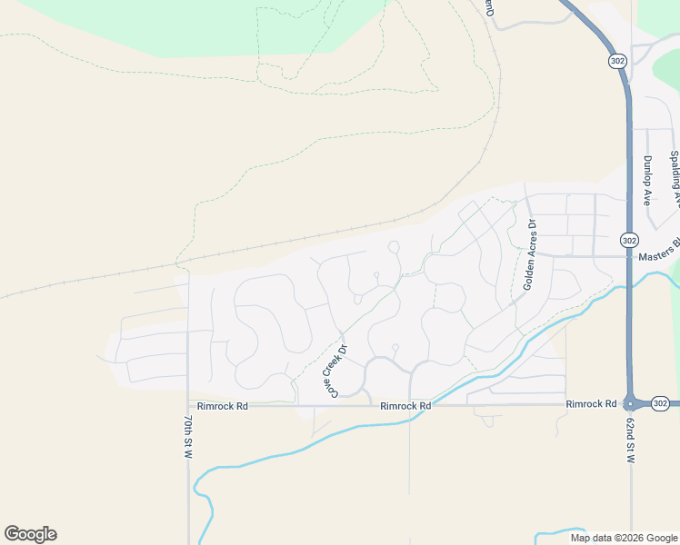 map of restaurants, bars, coffee shops, grocery stores, and more near 3117 East Copper Ridge Loop in Billings
