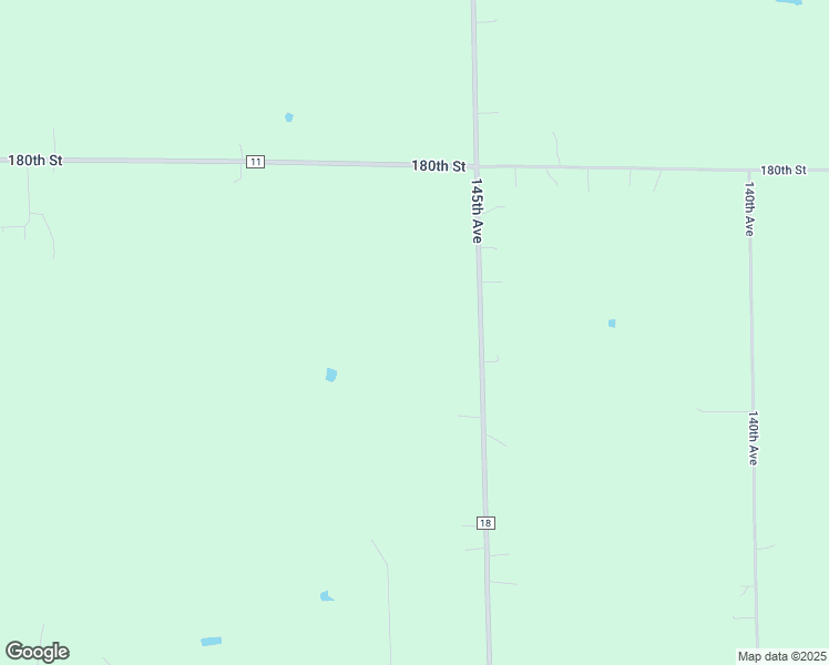 map of restaurants, bars, coffee shops, grocery stores, and more near 17529 145th Avenue in Milaca