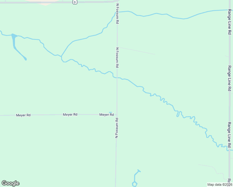 map of restaurants, bars, coffee shops, grocery stores, and more near North Fossum Road in Grantsburg