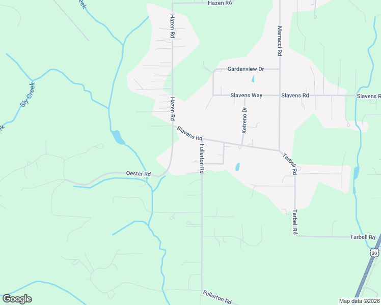 map of restaurants, bars, coffee shops, grocery stores, and more near 55625 Fullerton Road in Warren