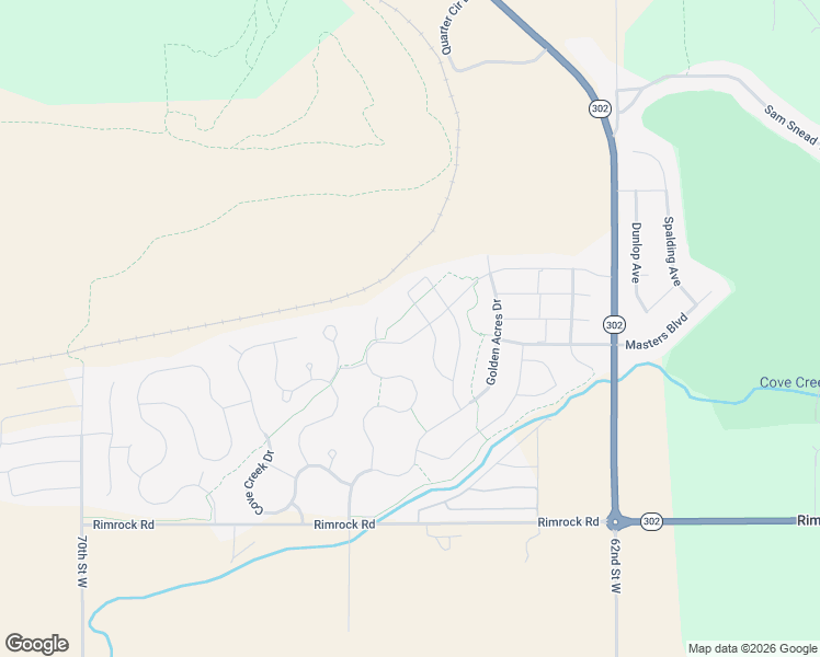 map of restaurants, bars, coffee shops, grocery stores, and more near 3071 Western Bluffs Boulevard in Billings