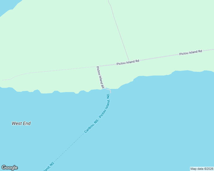 map of restaurants, bars, coffee shops, grocery stores, and more near 1 Pictou Island Road in Pictou Island
