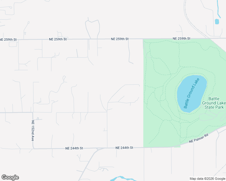 map of restaurants, bars, coffee shops, grocery stores, and more near 25200 Northeast Jolma Road in Battle Ground