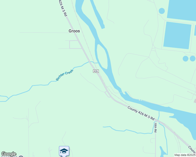 map of restaurants, bars, coffee shops, grocery stores, and more near 7165-7219 County Road 426 in Escanaba