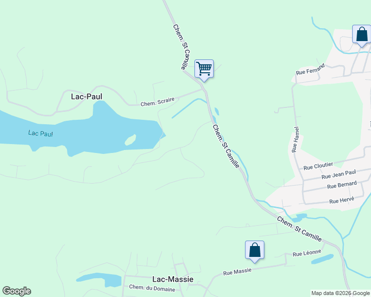 map of restaurants, bars, coffee shops, grocery stores, and more near 30 Ch des Huards in Saint-Jérôme